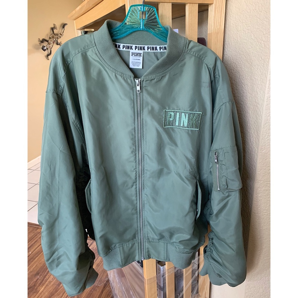 NEW VS Pink Bomber Jacket